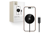 Mobil - Adaptere & Opladere - Tech-Protect A50 MagSafe 25W QI2.2 Wireless Charger - Black - 5906302339396