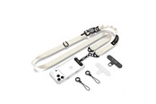 Mobil - Andet Tilbehør - Tech-Protect C9S Rope Crossbody Phone Lanyard - Beige - 5906302339662