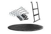 Trampolin - Salta Overtræk, stige og forankring t/Ø427 cm trampolin - 807-534