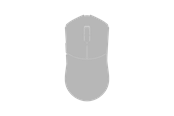 Mus - WLMouse BEAST G Max Wireless - Gaming Mus - Optisk - 5 knapper - Hvid - BG-L-WHITE