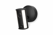 Smart Home - Ring Spotlight Cam Pro (2nd Gen) Wired - Retinal 4K - Black - B0DZ8Q47KW