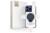 Mobil - Andet Tilbehør - Tech-Protect MagSafe  MMP-200 Magnetic Ring for Phone - White - 5906302352500