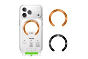 Mobil - Andet Tilbehør - Tech-Protect  MMP-210 MagSafe 2-Pack Magnetic Ring - Orange / Black - 5906302352548