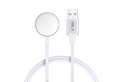 USB kabel - Tech-Protect UltraBoost USB-A Inductive Charger for Apple Watch 1m - White - 5906302360093