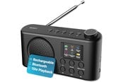 DAB, netværks- og clockradio - Majority Orwell Pro 2026 Portable DAB Radio - Black - 1000003165