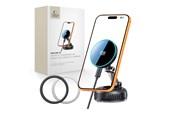 Mobil - Adaptere & Opladere - Tech-Protect V8 Magnetic MagSafe 25W Car Charger - Black - 5906302352647