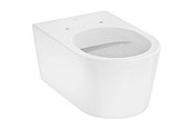 Toiletter, sæder, bideter og reservedele - Hansgrohe EluPura S vægskål 540 u/skyllerand hvid - 61118450