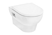Toiletter, sæder, bideter og reservedele - Hansgrohe GladeLake S hængetoiletskål inkl. sæde 540x360mm t/indb.cist hvid - 60201450