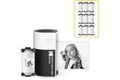 Kamera - KODAK Memo Shot MS100 Instant Camera Bundle (7 Paper rolls) - White - MS100WBNDL