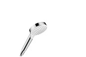 Brus og monteringstilbehør - Hansgrohe Crometta håndbruser Ø100mm 1jet EcoSmart hvid/krom - 26333400