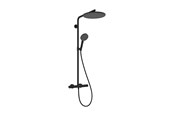 Brus og monteringstilbehør - Hansgrohe Raindance Alive S Puro brusesæt 300 1jet EcoSmart m/termostat mat sort - 24593670