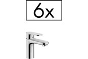 Blandingsbatterier og armaturer - Hansgrohe Vernis Blend 1-grebs håndvaskarmatur 70 med løft-op bundventil projektpakke (6 stk.) krom - 71587000