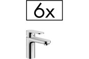 Blandingsbatterier og armaturer - Hansgrohe Vernis Blend 1-grebs håndvaskarmatur 100 med løft-op bundventil projektpakke (6 stk.) krom - 71588000