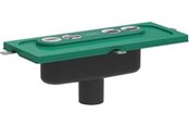 Afløb - Hansgrohe uBox Universal indbygningsdel til linjeafløb Ø50 mm lodret installation - 01002180