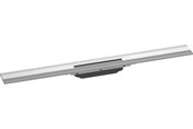 Afløb - Hansgrohe RainDrain Flex kappesæt til flise bruseafløb 800 mm til vægmont./kan afkortes børstet rust - 56051800