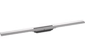 Afløb - Hansgrohe RainDrain Flex kappesæt til flise bruseafløb 900 mm fri mont./kan afkortes børstet rustfrit stål - 56045800