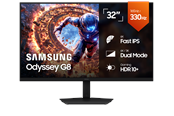 Skærm - 32" Samsung Odyssey G8 G80HS 6K 165Hz / 3K 330Hz - LS32HG806ESXEN
