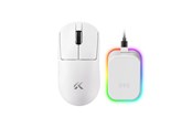 Mus - MCHOSE A7 V2 Ultra Plus Lightweight Wireless - Gaming Mus - Optisk - 5 knapper - Hvid - HW-A7V2-10