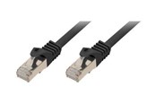 Netværkskabel - shiverpeaks BASIC-S patch cable - 20 m - black - Sort - 20m - BS75526-S