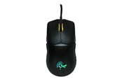 Mus - Ducky Feather DMFE20O - mouse - USB 2.0 - Mus - Optisk - 7 knapper - Sort - DMFE20O-OAZPA7V