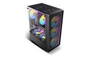 Kabinet - Antec AX26 RGB ELITE - mid tower - ATX - Kabinet - Tower - Sort - 0-761345-10199-8