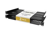 Rack skabe - StarTech.com Startech - rack shelf - vented cantilever for cabinet heavy-duty 10" (25 cm) up to 44 lbs (20 kg) - 1U - CABSHELFV1U-2PK