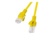 Netværkskabel - Lanberg patch cable - 1 m - yellow RAL 1016 - Gul - PCU5-10CC-0100-Y