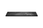 Tastatur - Natec HERRING - keyboard - low-profile multimedia full size - QWERTY - US - black Input Device - Tastatur - Amerikansk engelsk - Sort - NKL-2348