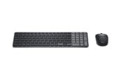 Tastatur - Dell Pro 7 KM746 - keyboard and mouse set - rechargeable compact - QWERTY - US International - black Input Device - Tastatur & Mus sæt - Universal - Sort - KM746-BLK-INT