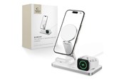 Mobil - Adaptere & Opladere - Tech-Protect QI15W-A47 MagSafe 3in1 Inductive Charger + USB-C Cable - White - 5906302362530