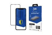 Mobil - Beskyttelsesglas - 3mk Tempered Glass HardGlass Max Black for Apple iPhone X / XS / 11 Pro - 5903108296908