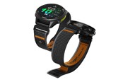 Smartwatch - Tilbehør - Spigen Athlex Air Strap for Garmin QuickFit 22mm - Black and Orange - 30046-0