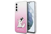 Mobil - Covers & Cases - Karl Lagerfeld Choupette Eat Case for Samsung Galaxy S22+ - Pink - 3666339045722