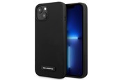 Mobil - Covers & Cases - Karl Lagerfeld Silicone Plaque Case for iPhone 13 mini - Black - 3666339048761