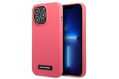 Mobil - Covers & Cases - Karl Lagerfeld Silicone Plaque Case for iPhone 13 Pro / iPhone 13 - Fuchsia - 3666339048822