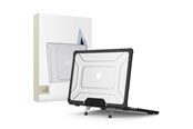 Tasker - Tech-Protect SmartShell Pro Case for MacBook Air 13" 2023-2025 M2 / M3 / M4 - Clear Black - 5906302363551