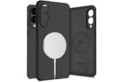 Mobil - Covers & Cases - Tech-Protect Liquid Silicone MagSafe Case for Samsung Galaxy S25 Edge - Black - 5906302363681