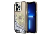Mobil - Covers & Cases - Karl Lagerfeld Liquid Glitter RSG case for iPhone 14 Pro Max - black - 3666339086039