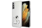 Mobil - Covers & Cases - Karl Lagerfeld Choupette Fun Case for Samsung Galaxy S21+ - Transparent - 3700740496947
