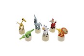 Trælegetøj - Playwood Wooden Push Doll Jungle - RS498-jungle