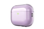 Mobil - Andet Tilbehør - KeyBudz Jelly Series Transparent Case for AirPods Pro 3rd Gen - Neon Pink - APP3_S10_LVD