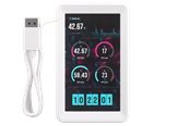 CPU Køler - Corsair iCUE LINK 5" LCD Screen Module - Hvid med RGB - CPU Vandkøling - Tilbehør - CW-9061044-WW
