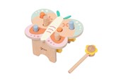 Babylegetøj - Classic World Wooden Hammer Bench Butterfly - 20269