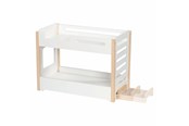 Dukke, bamse og udstyr - Goki Wooden Doll Bunk Bed with Slide - 51451