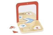 Trælegetøj - Goki Wooden Symmetry Game Mirror Magic - 56296