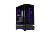 Kabinet - ASUS PRIME AP304 TG ARGB BLACK - Kabinet - Miditower - Sort - 90DC0110-B10000
