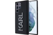 Mobil - Covers & Cases - Karl Lagerfeld 3D Rubber Glitter Logo case for Samsung Galaxy S24 Ultra - black - 3666339259105