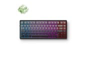 Tastatur - MCHOSE G75 Pro Wireless Gasket Mounted (Black - Matcha Latte Switch V2) - Gaming Tastatur - Uden Numpad - Amerikansk engelsk - Sort - G75-13A