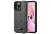 Mobil - Covers & Cases - Karl Lagerfeld Saffiano Mono Metal Logo iPhone 14 Pro Max 6.7" Case - Gray - 3666339085117
