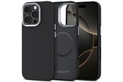 Mobil - Covers & Cases - Tech-Protect Ion Carbon MagSafe Case for iPhone 16 Pro Max - Black and Gray - 5906302363315
